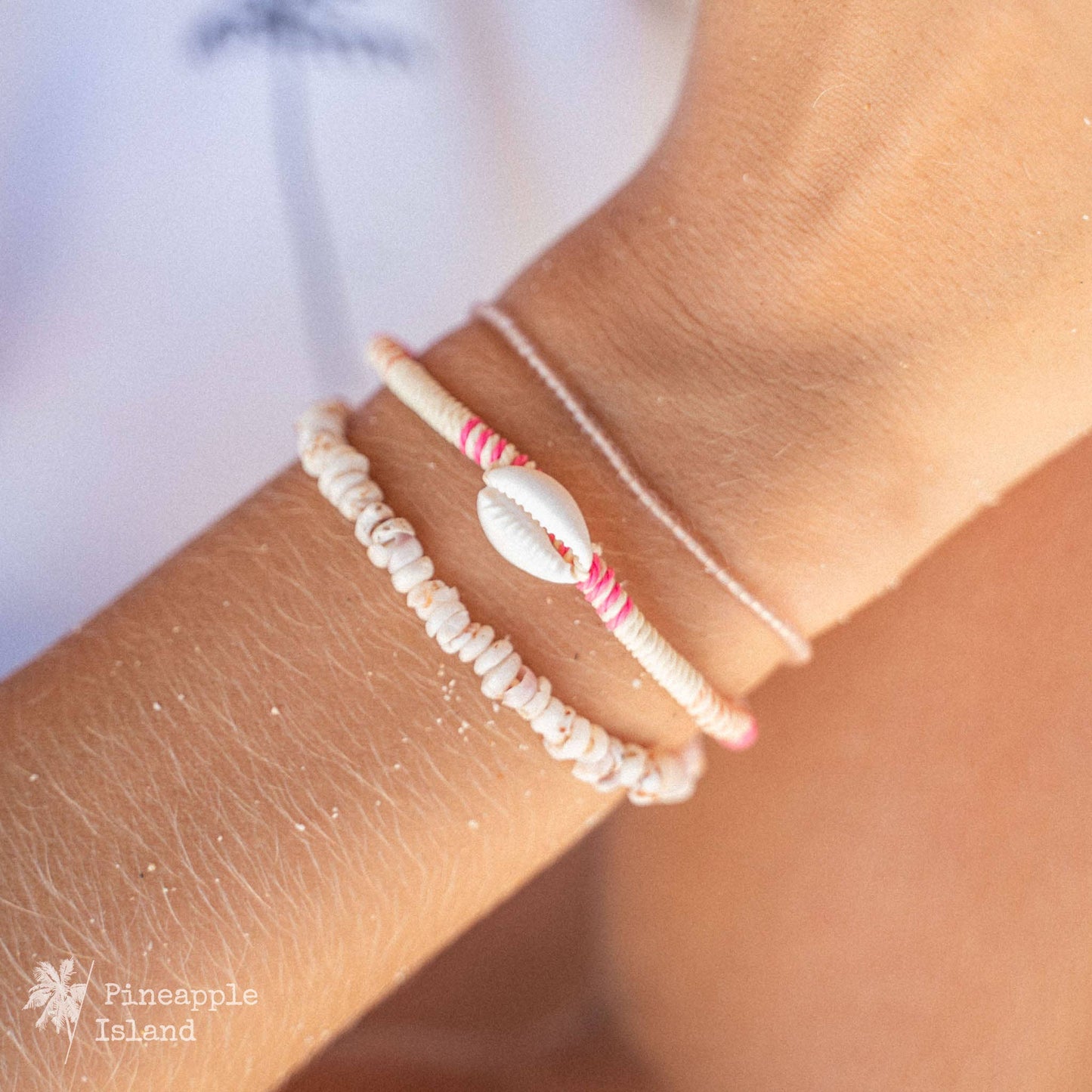 Koa Bay Bracelet Set, Surf Bracelets by Pineapple Island