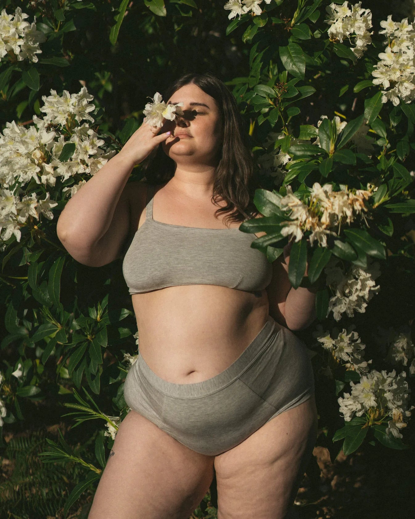 Brief Mineral Underwear - Grey