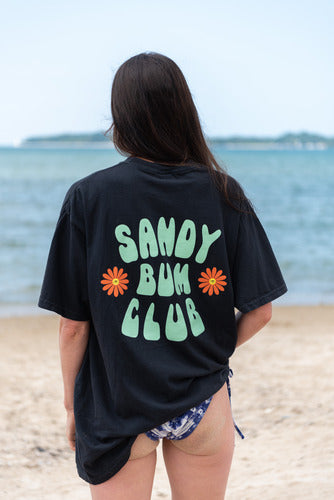 Sandy Bum Club Tee - Black