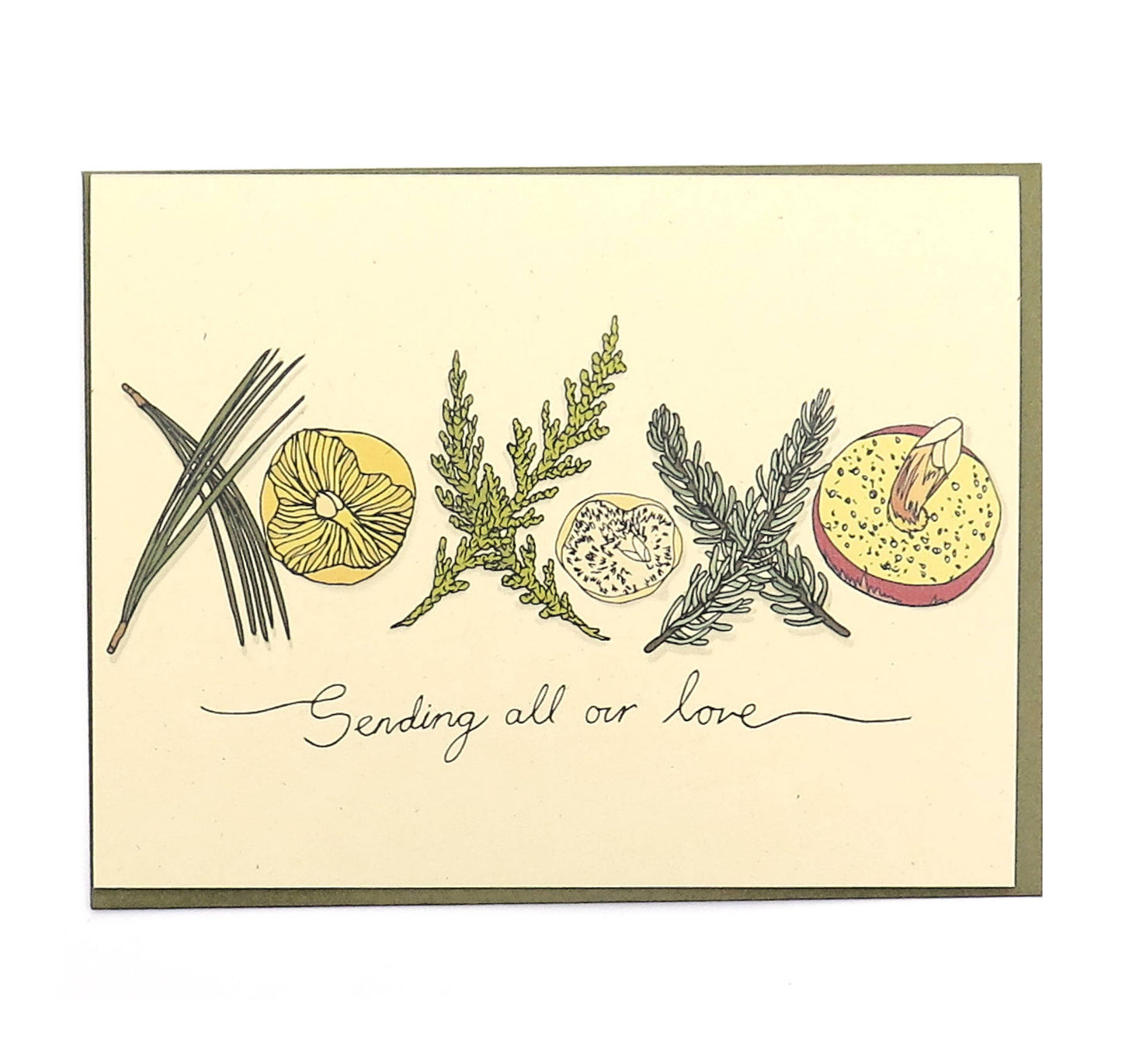 Holiday Hugs and Kisses Card