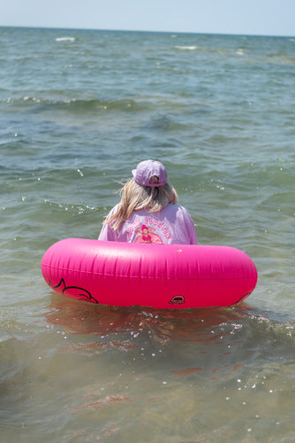 Pink Tube Gone Floatin Tee - Lilac