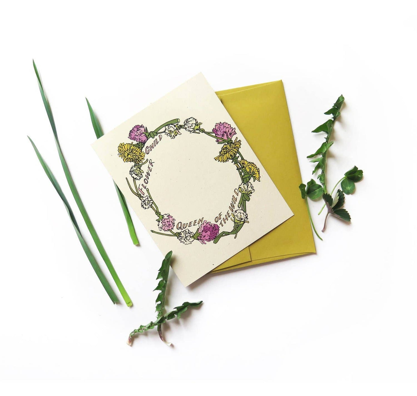 Flower Crown Card