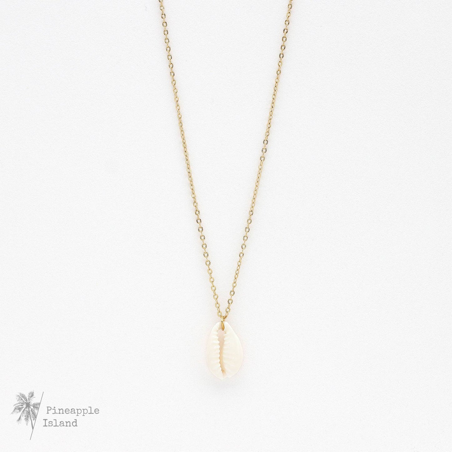 Hideaways Cowrie Shell Necklace by Pineapple Island, Giada Collection
