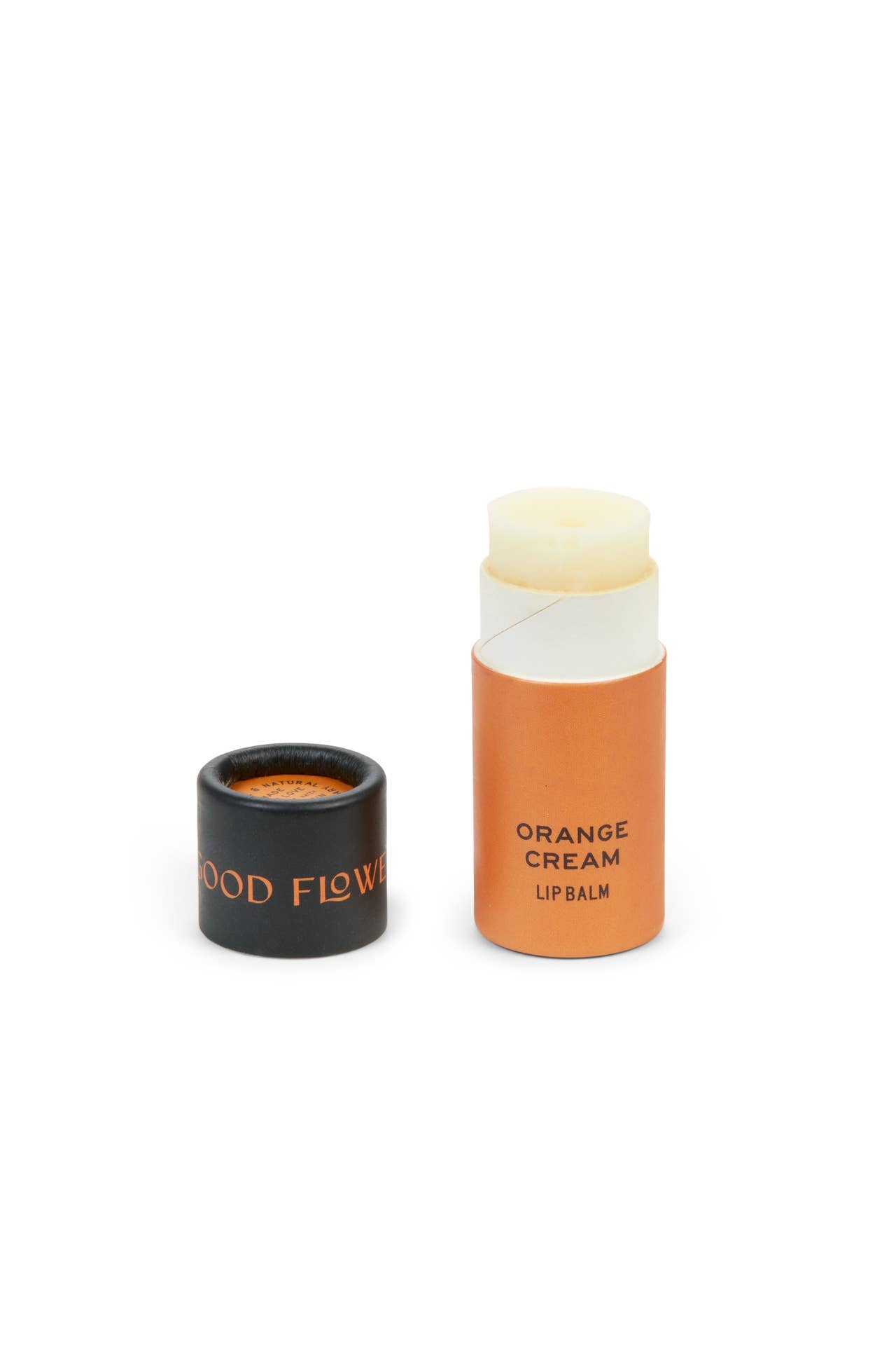 Orange Cream Organic Lip Balm / 0.3 oz Biodegradable Tube