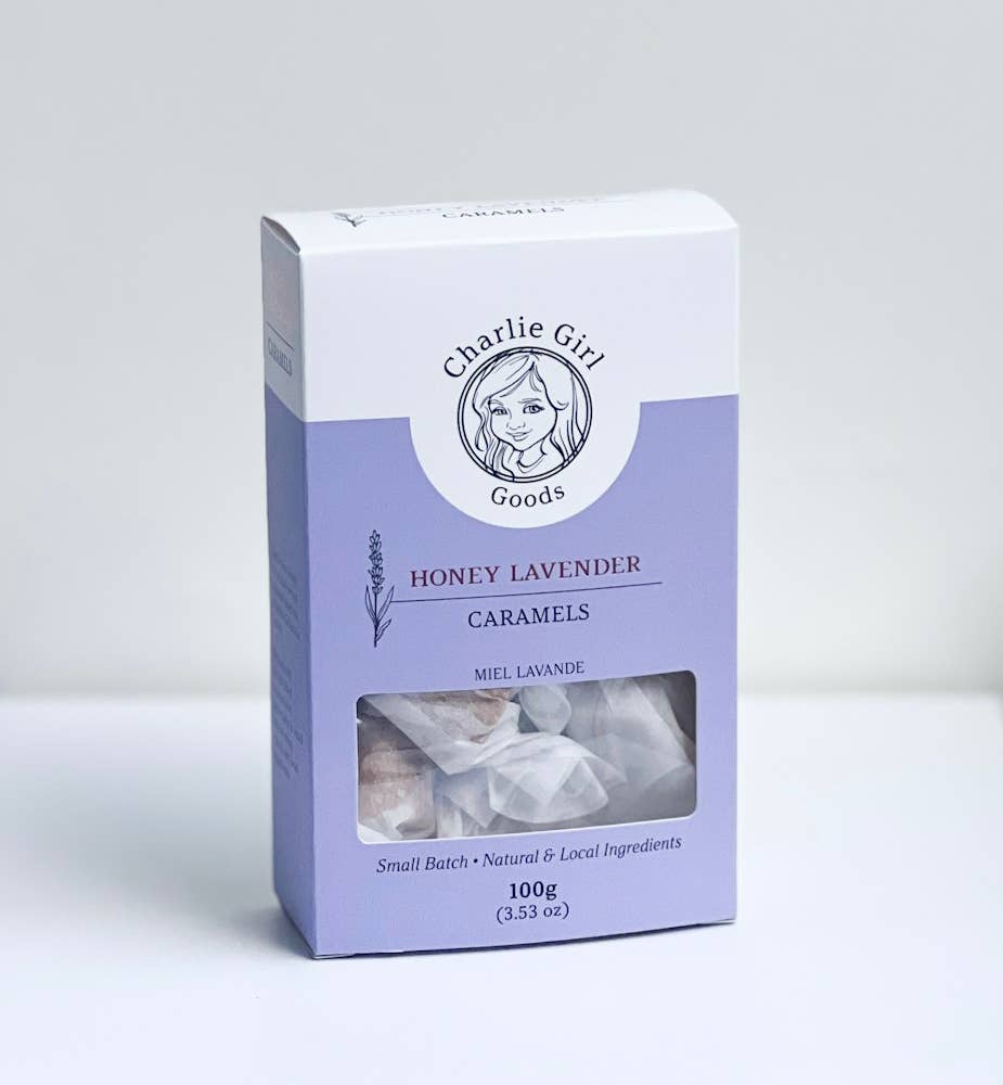 Honey Lavender Caramels