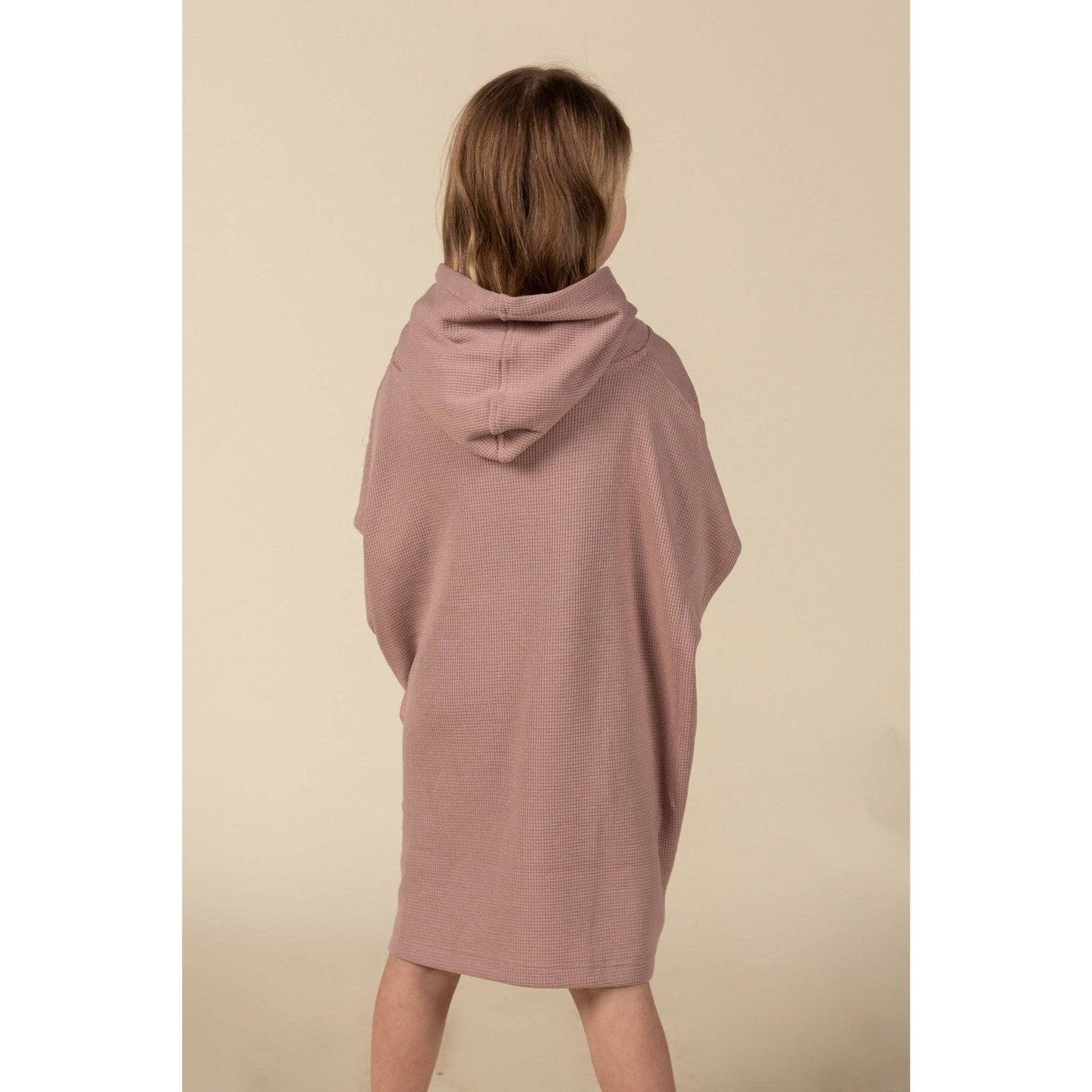 Kids Waffle Beach Poncho