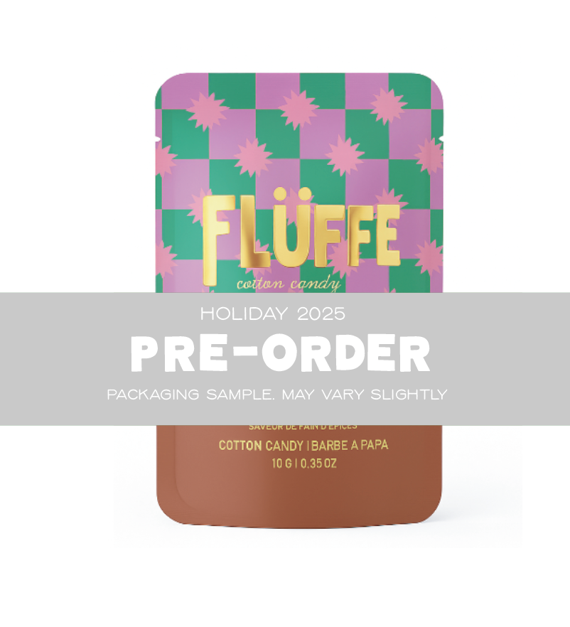 FLÜFFE COTTON CANDY | HOLIDAY COLLECTION | GINGERBREAD