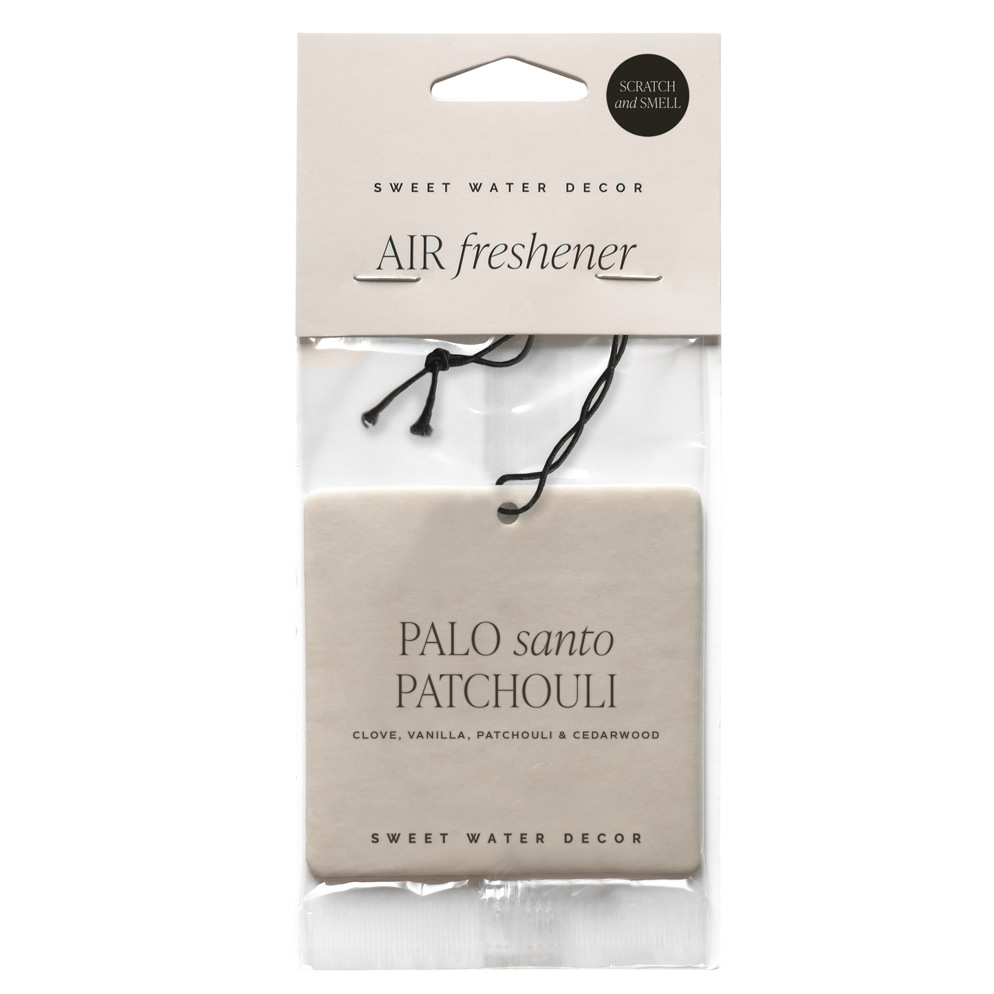 Hanging Air Freshener - Palo Santo Patchouli