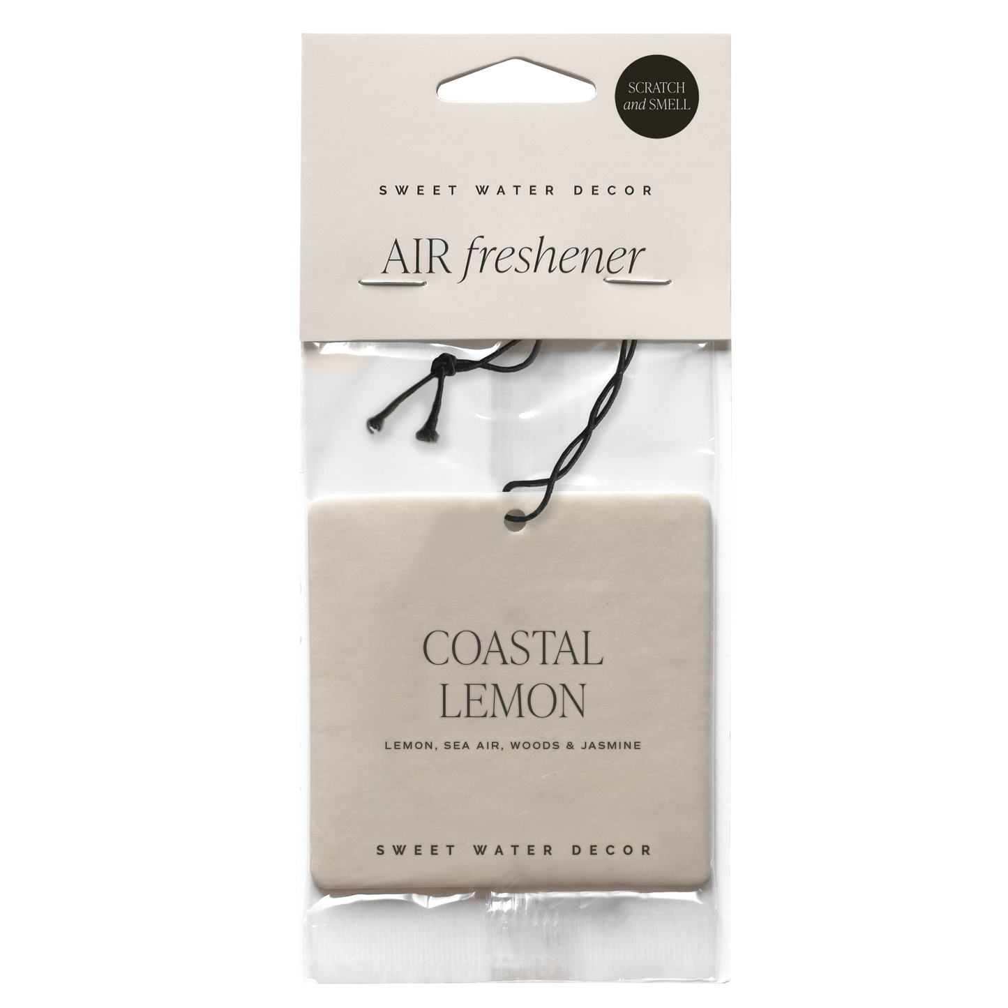 Hanging Air Freshener - Coastal Lemon