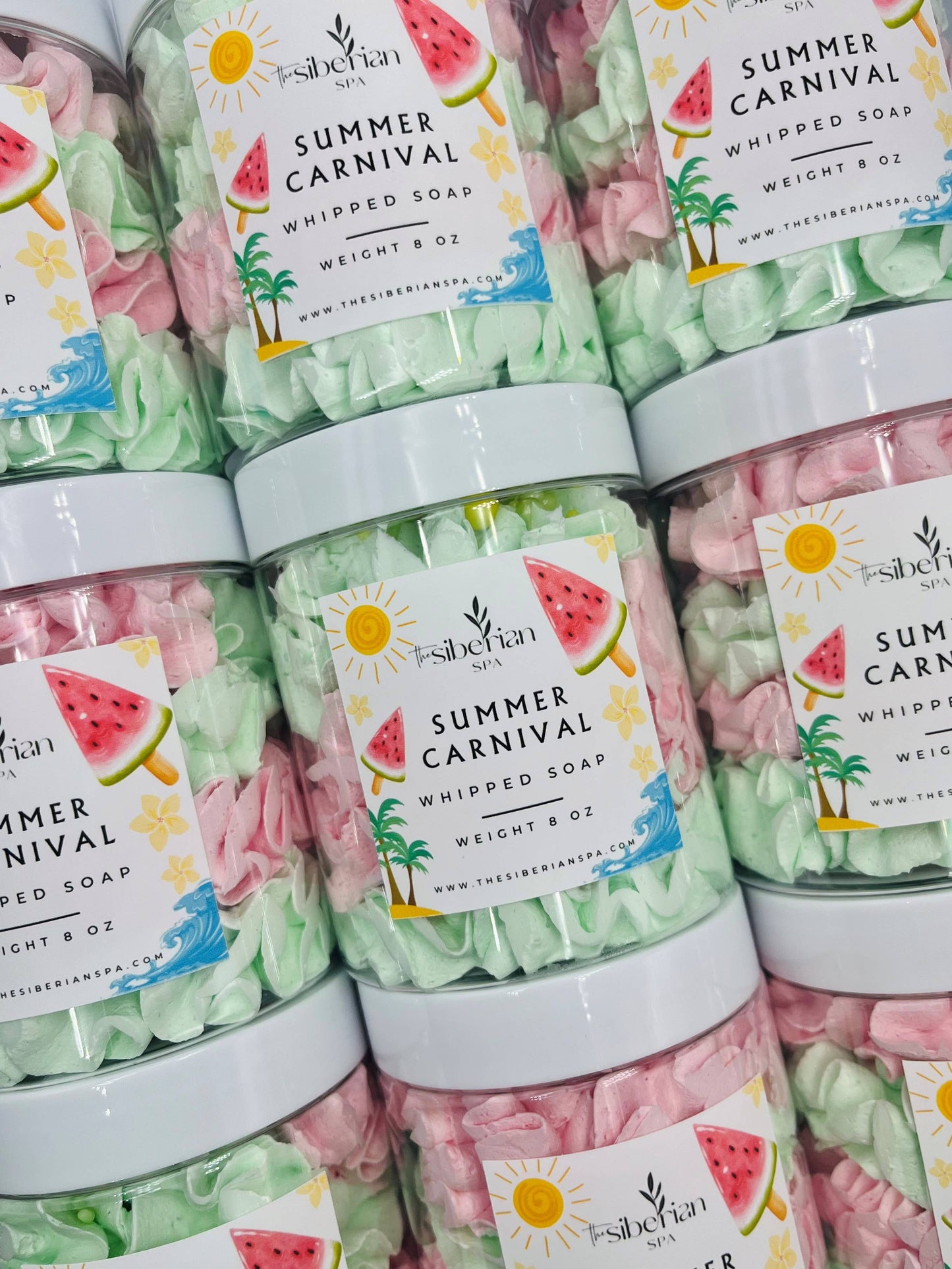 Summer Carnival Whipped Soap