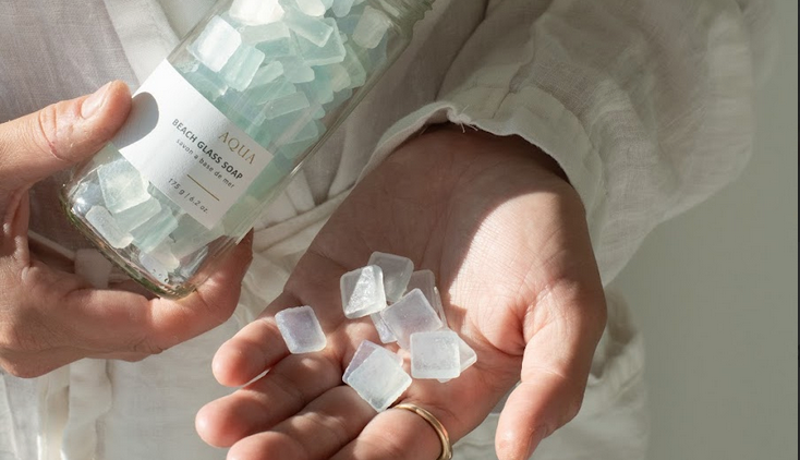 Travel-size Sea Glass Soap