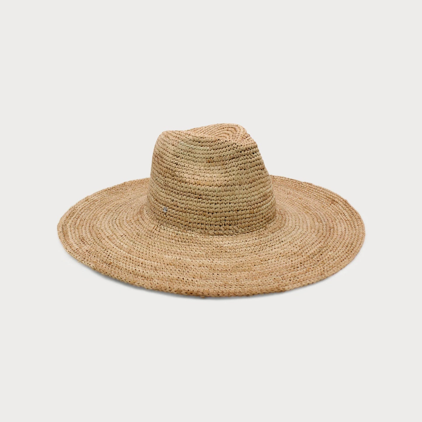 Cassis - Raffia Crochet Fedora - Natural