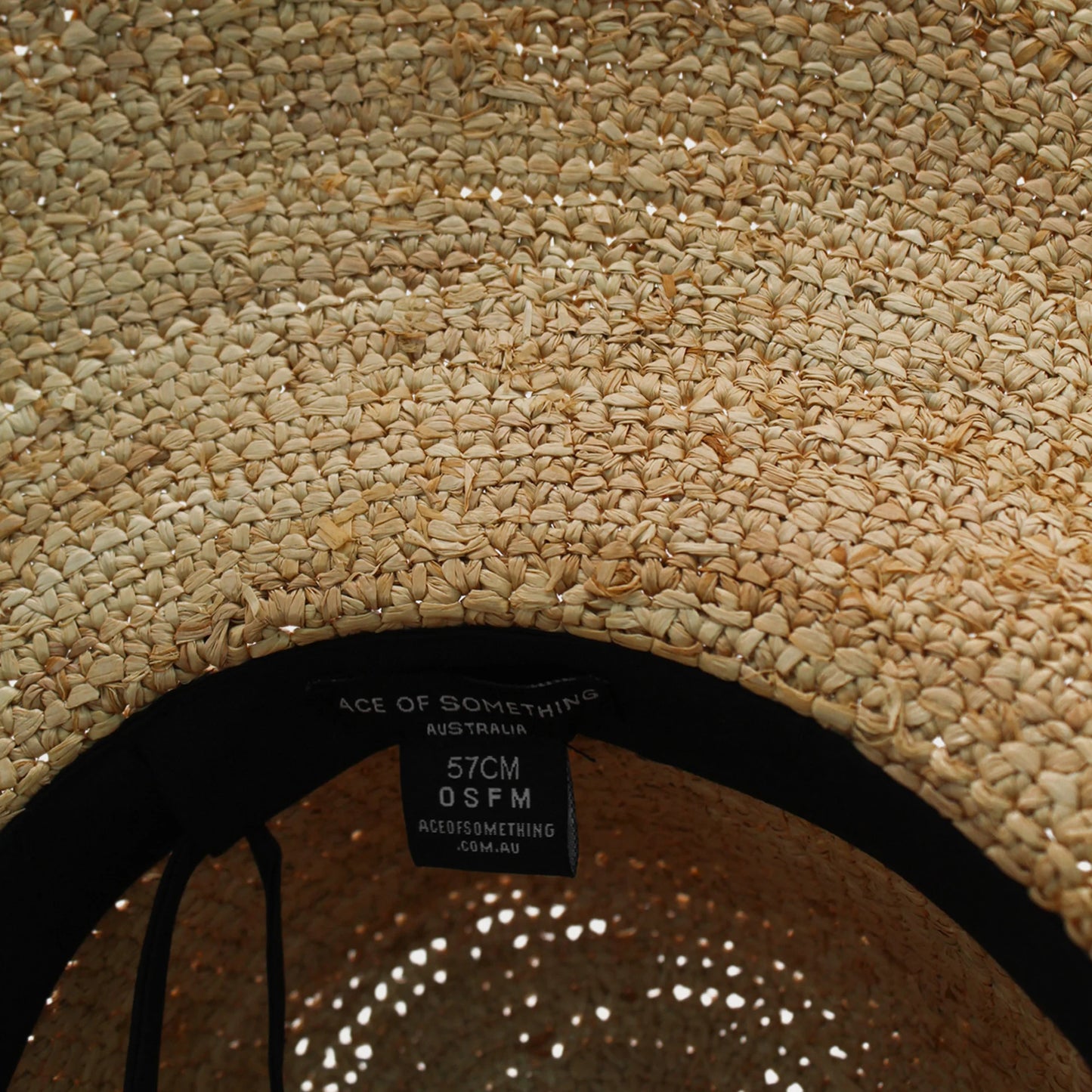 Cassis - Raffia Crochet Fedora - Natural