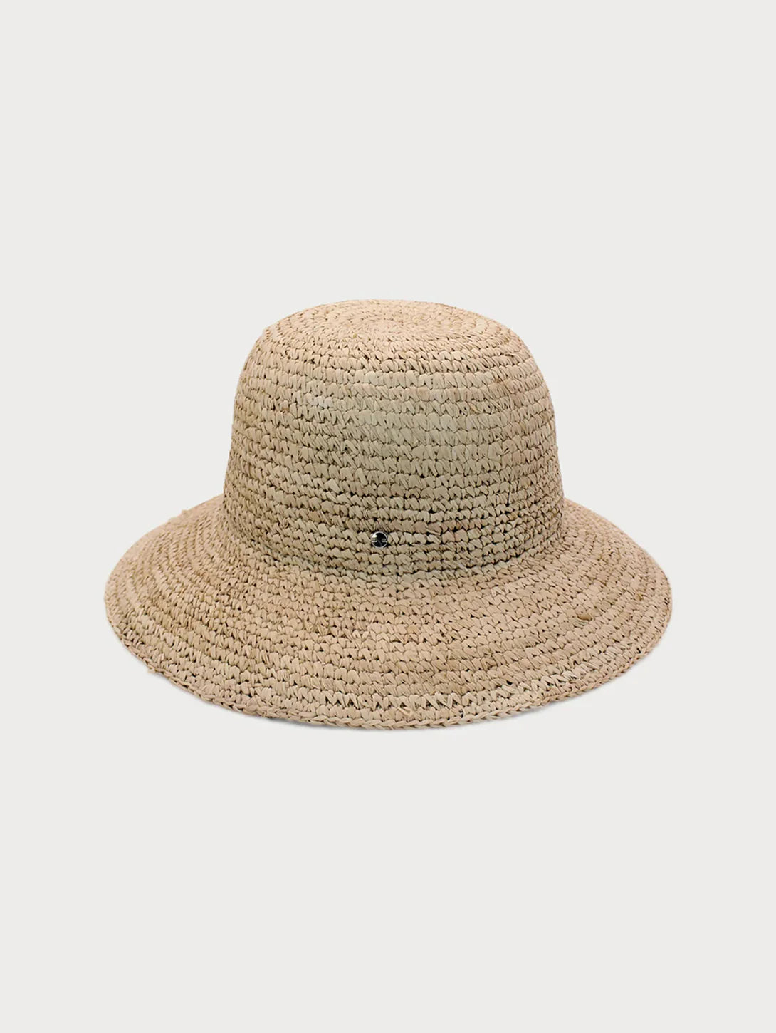 Oodnadatta - Raffia Crochet Bucket Hat - Natural