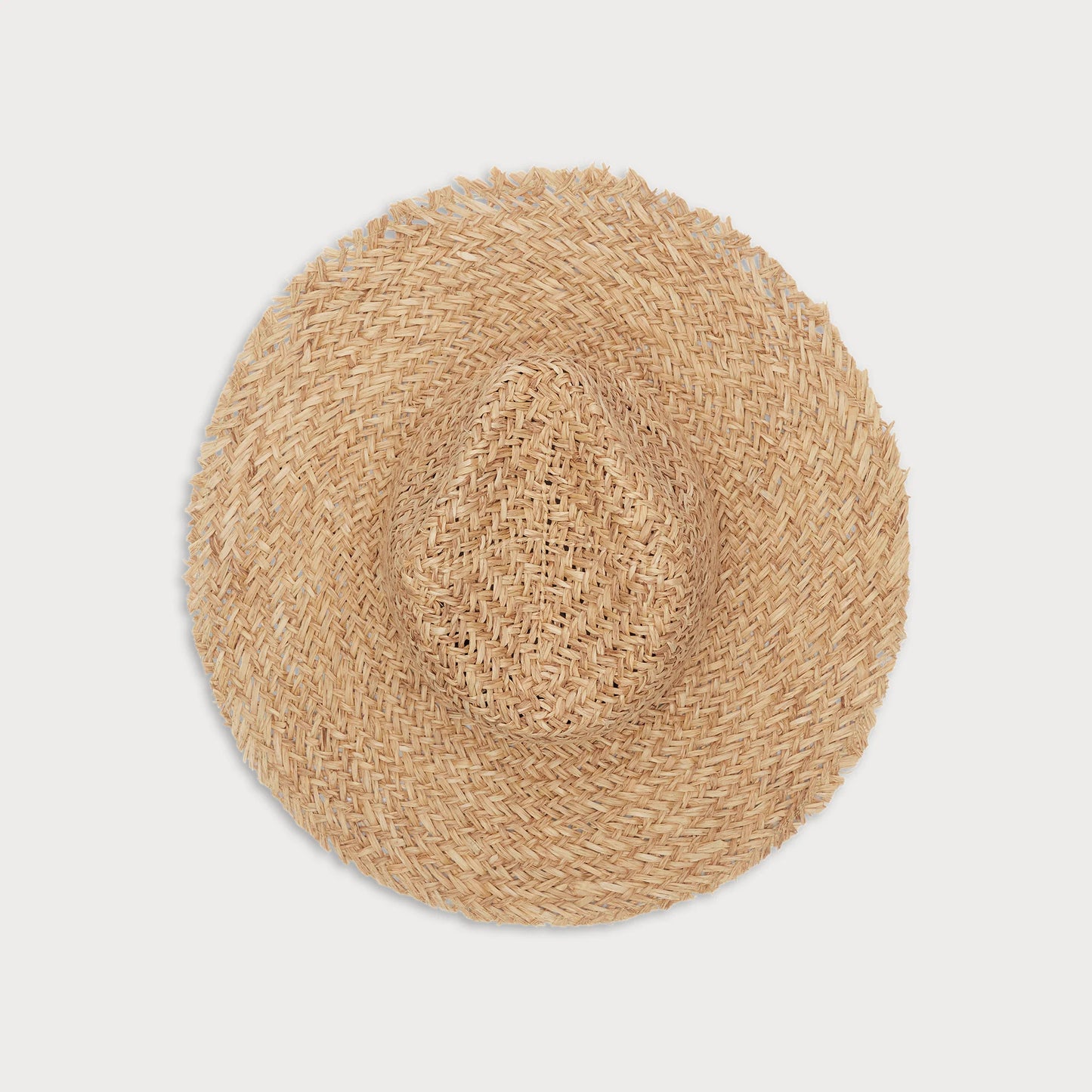 Nerida - Raffia Hat - Natural Brim