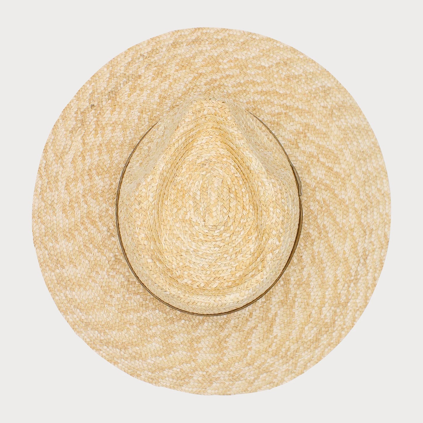 Zana - Straw Fedora - White