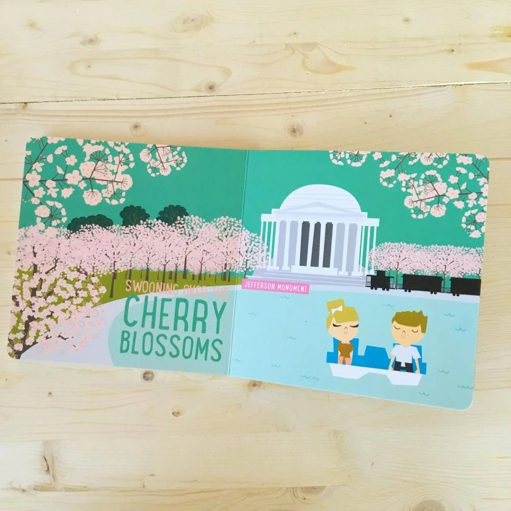 All Aboard Washington DC: A Capitol Primer Children's Baby Book