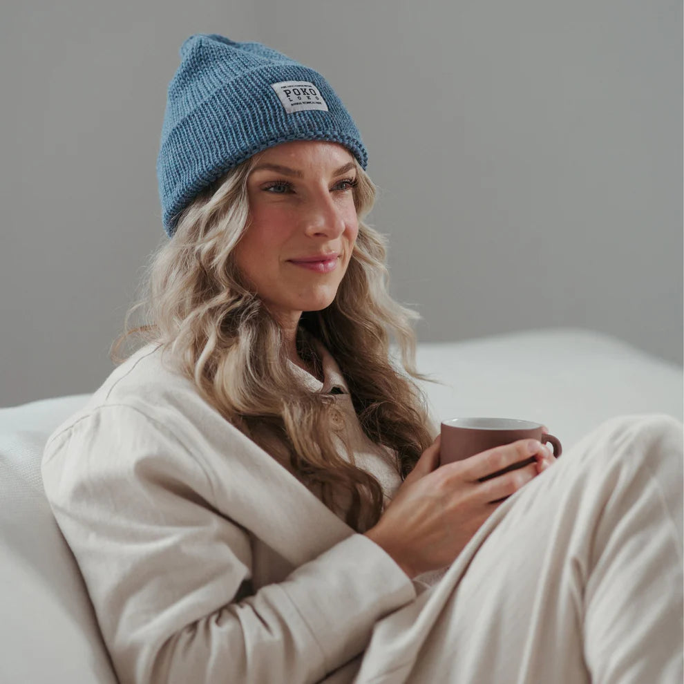 Alpaca Fisherman Hat - Water