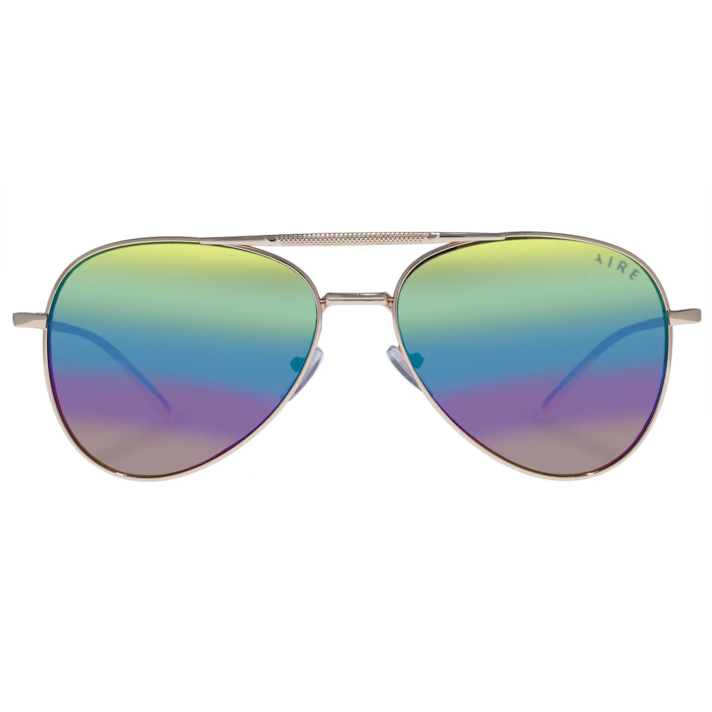 Alpha - Bright Gold with Rainbow lens