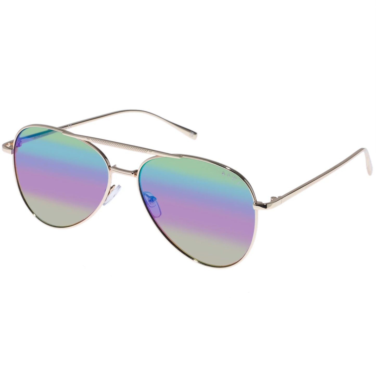 Alpha - Bright Gold with Rainbow lens