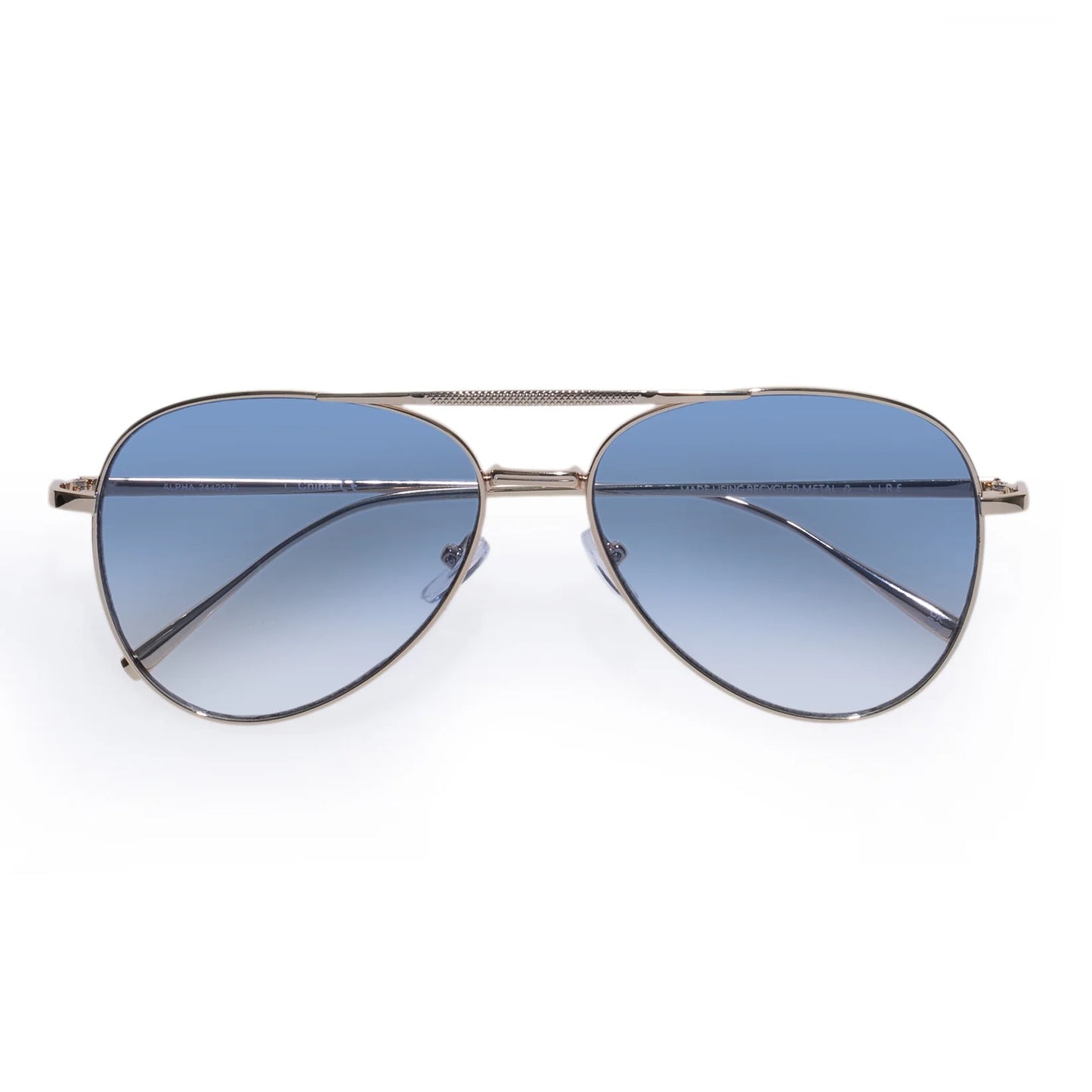 Alpha - Bright Gold with Blue Grad lens
