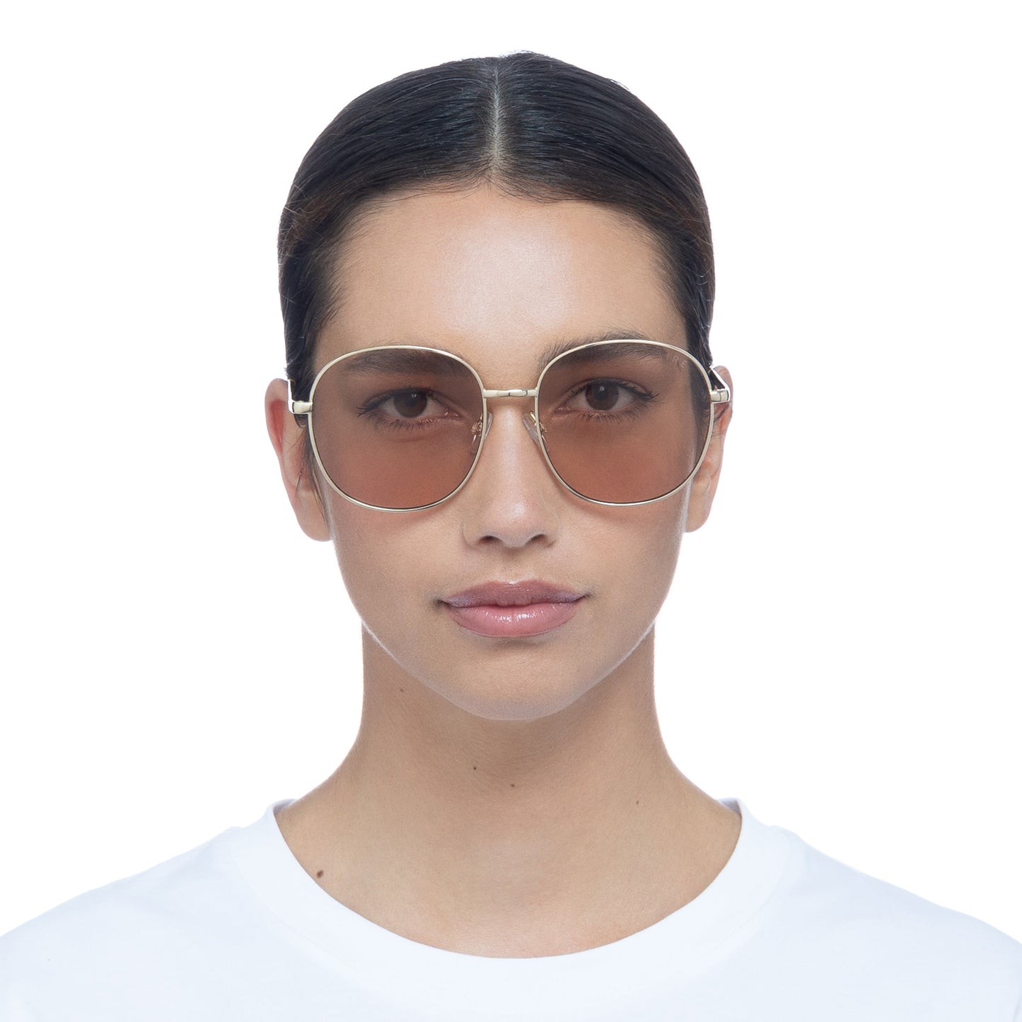 Atria - Bright Gold with Barley Tint lens