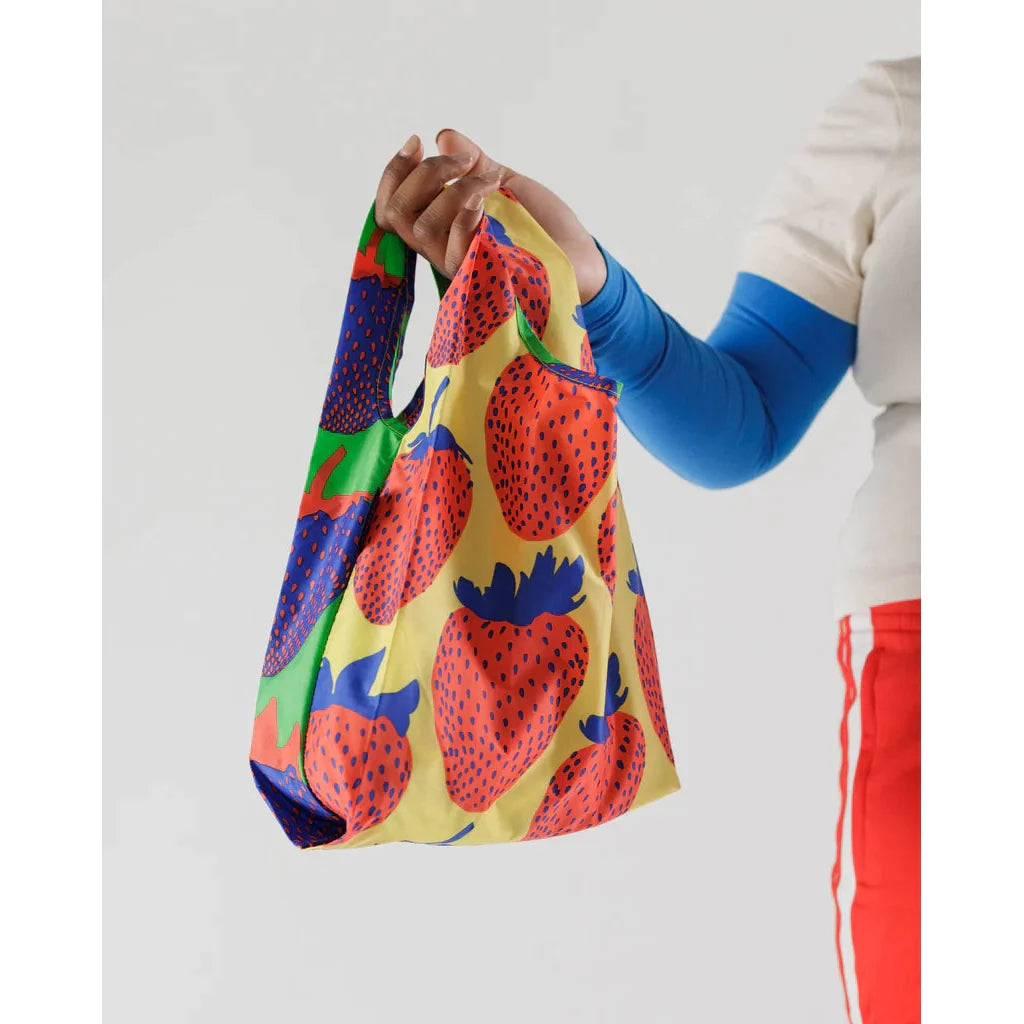 Baby Baggu Reusable Bag - Electric Strawberry Mix – Planks Canada