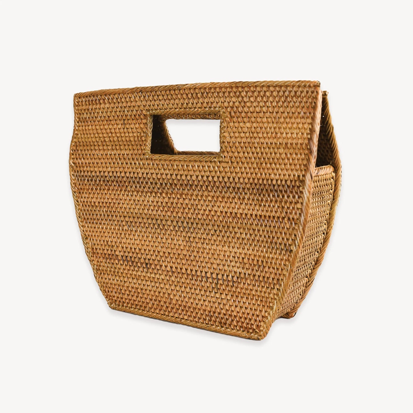 Bali Bag - Cut Out Handbag - Caramel