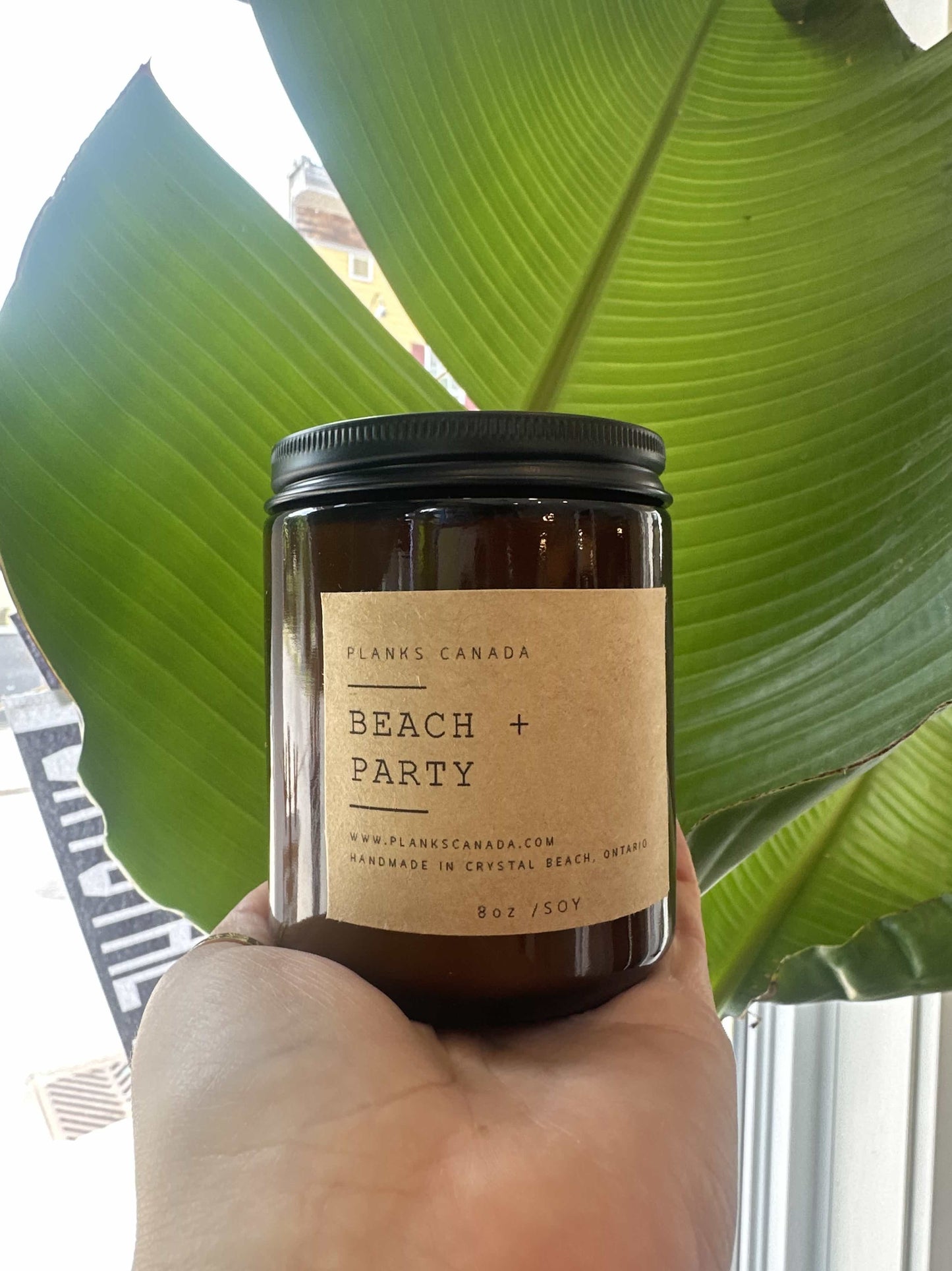 Beach Party - Wood Wick Soy Candle