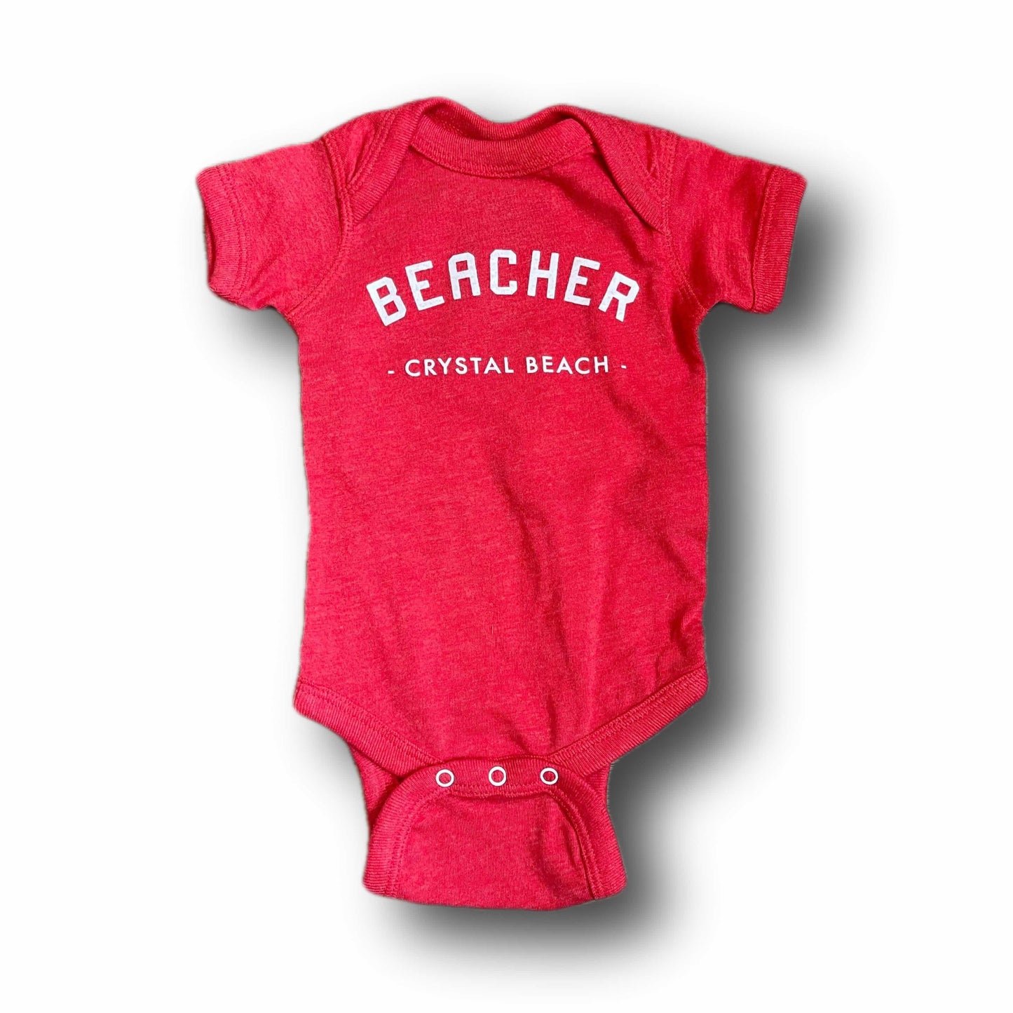 Beacher Onesie - Vintage Red
