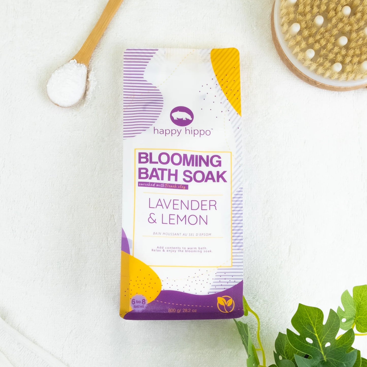 Blooming Bath Soak 800g - Lavender & Lemon