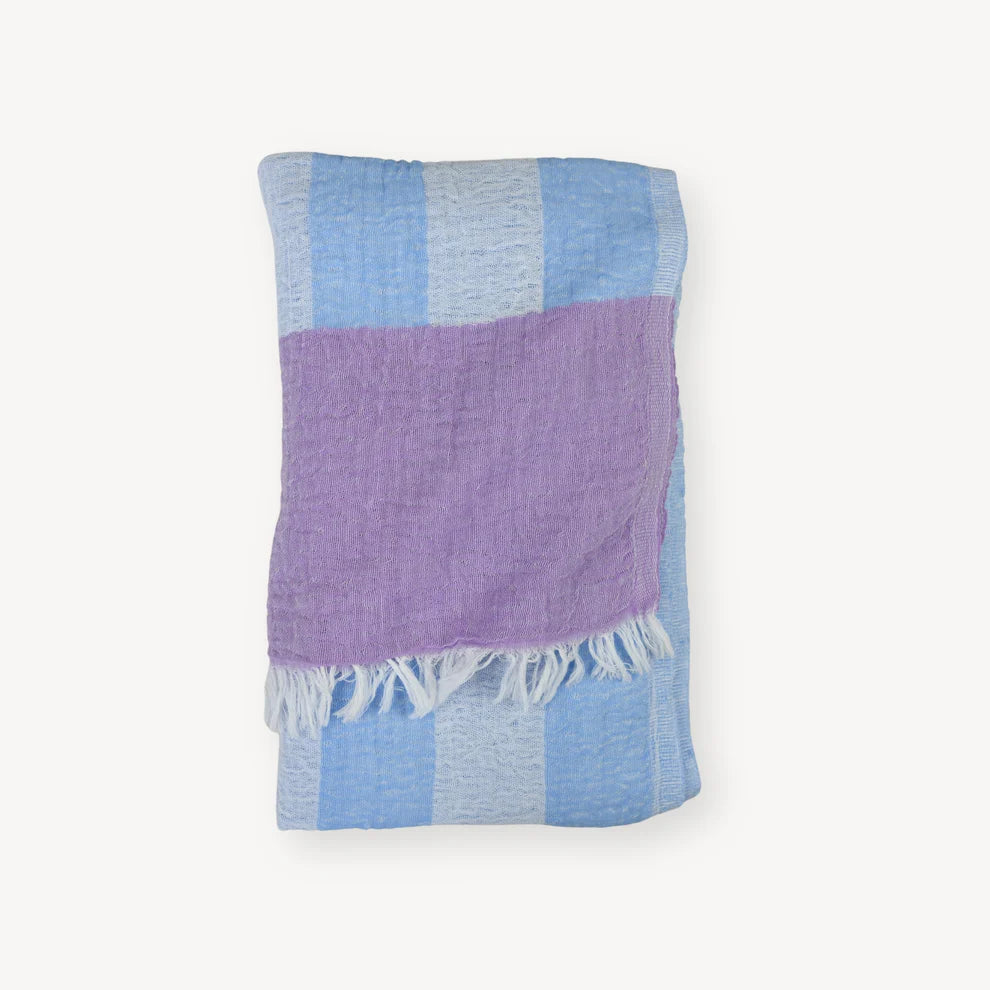 Boardwalk Towel - Blue Lilac