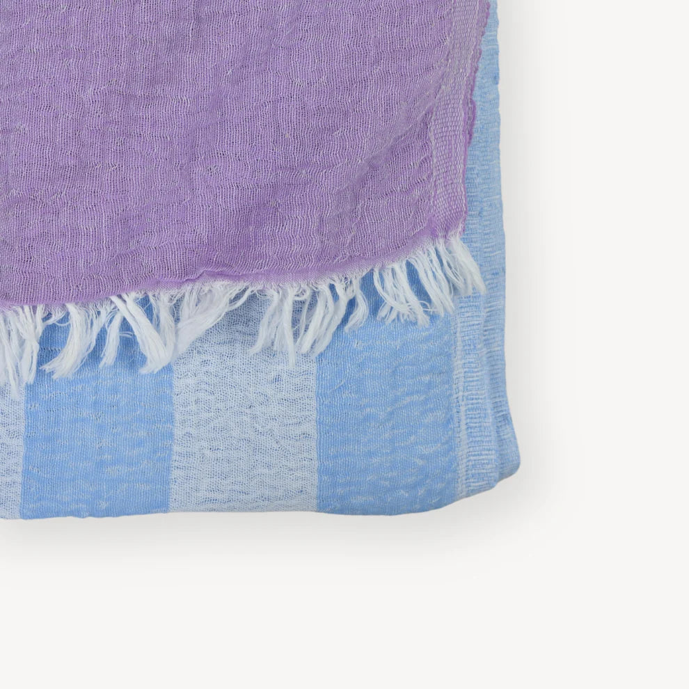 Boardwalk Towel - Blue Lilac