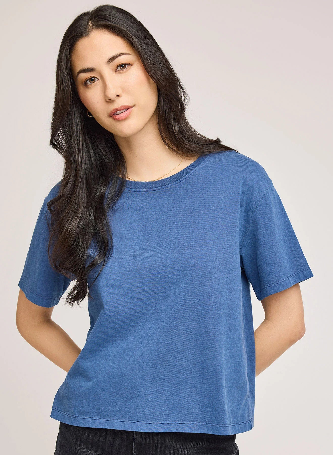 Brigitte Tee - Navy