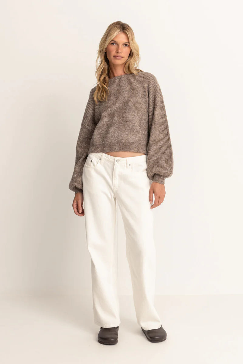 Quinn Knit Jumper - Oatmeal