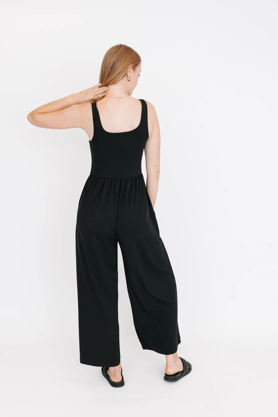 Camille Romper - Midnight Black