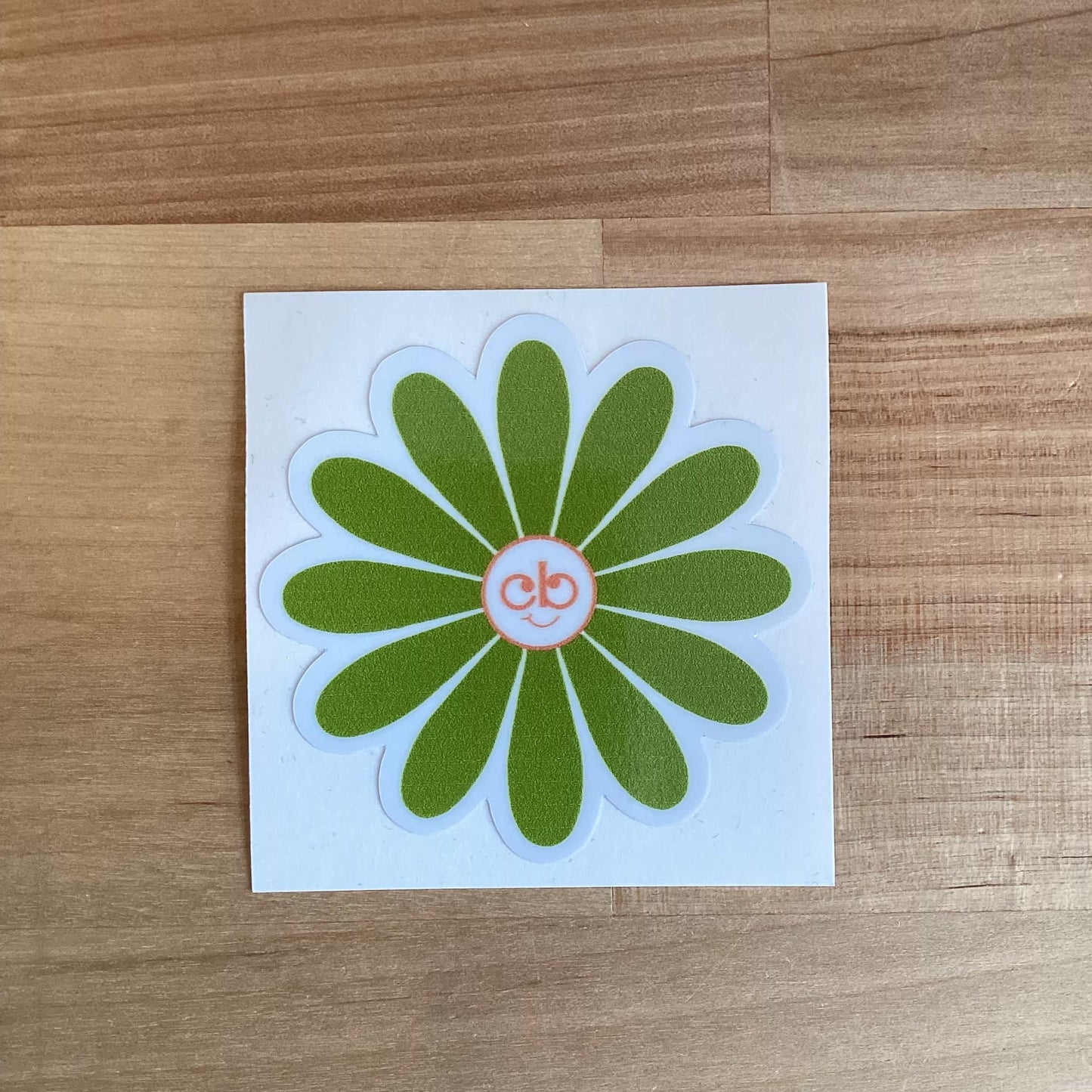CB Daisy Sticker - Olive