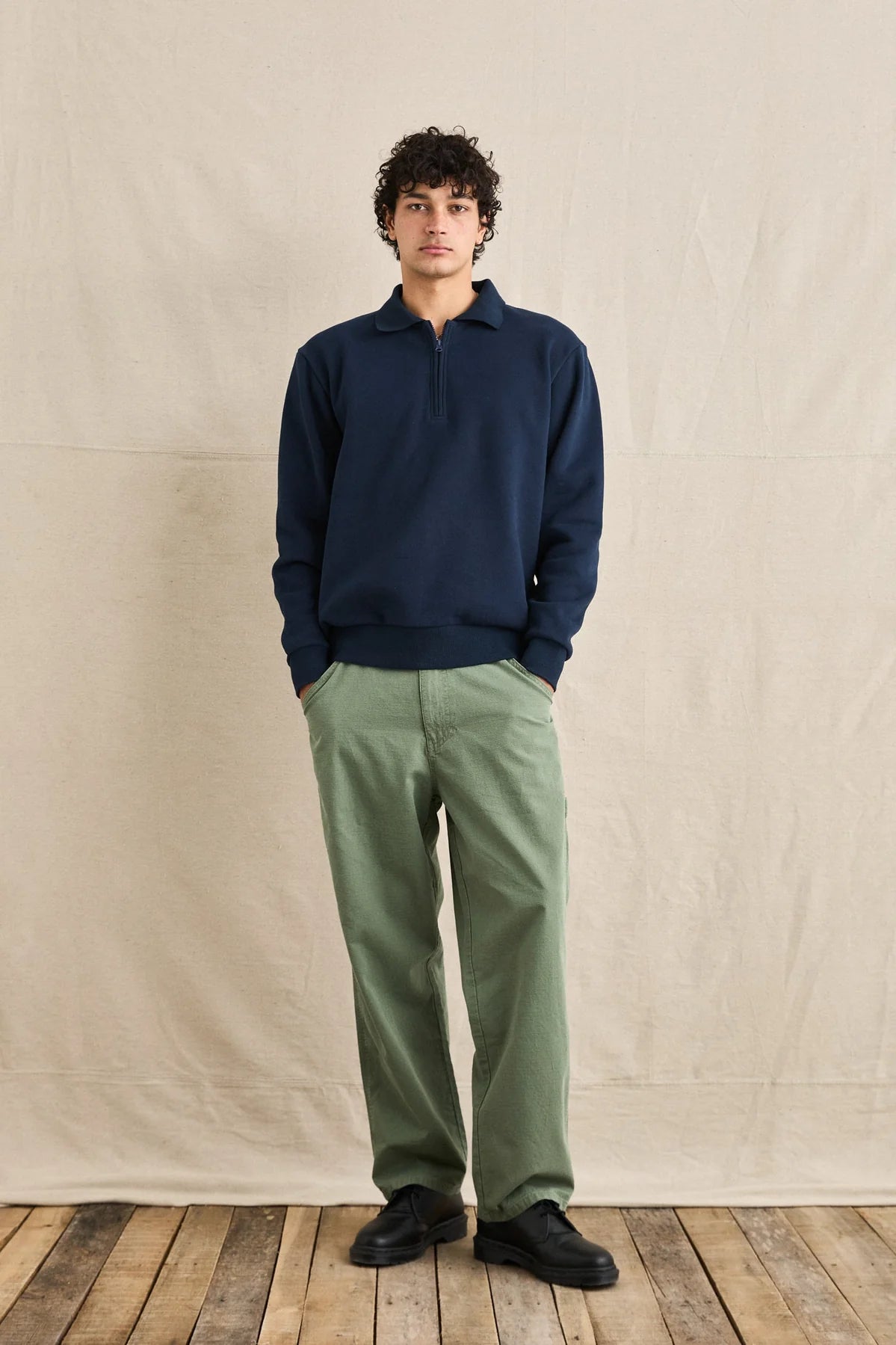 Pacific Vintage Fleece - Blue