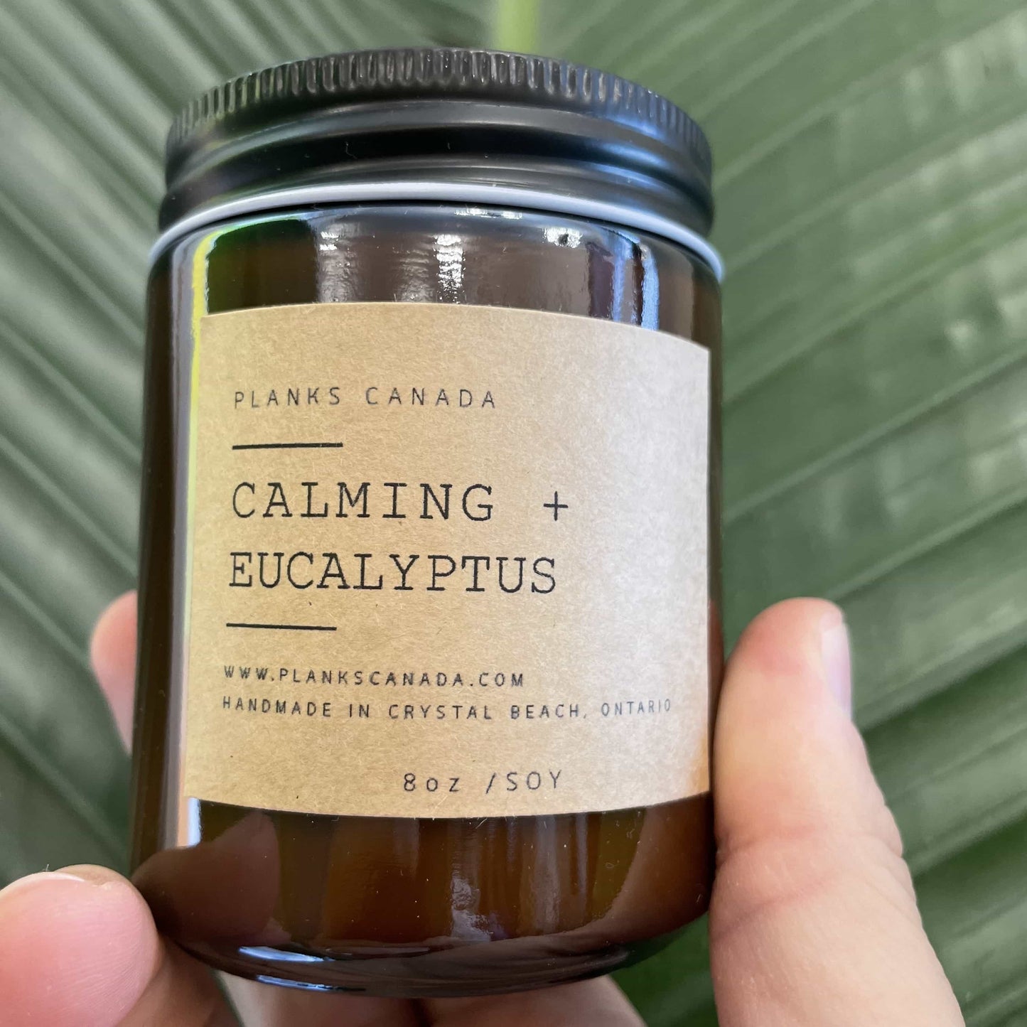 Calming Eucalyptus- Hand Poured Soy Candles