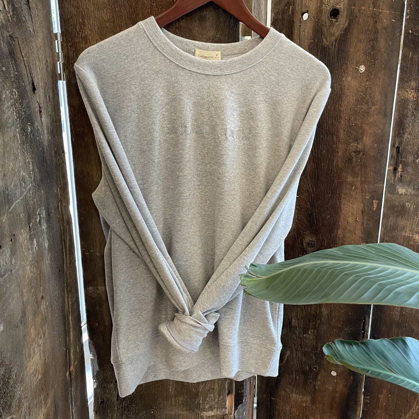Canada Calm - Modal Crew - Grey