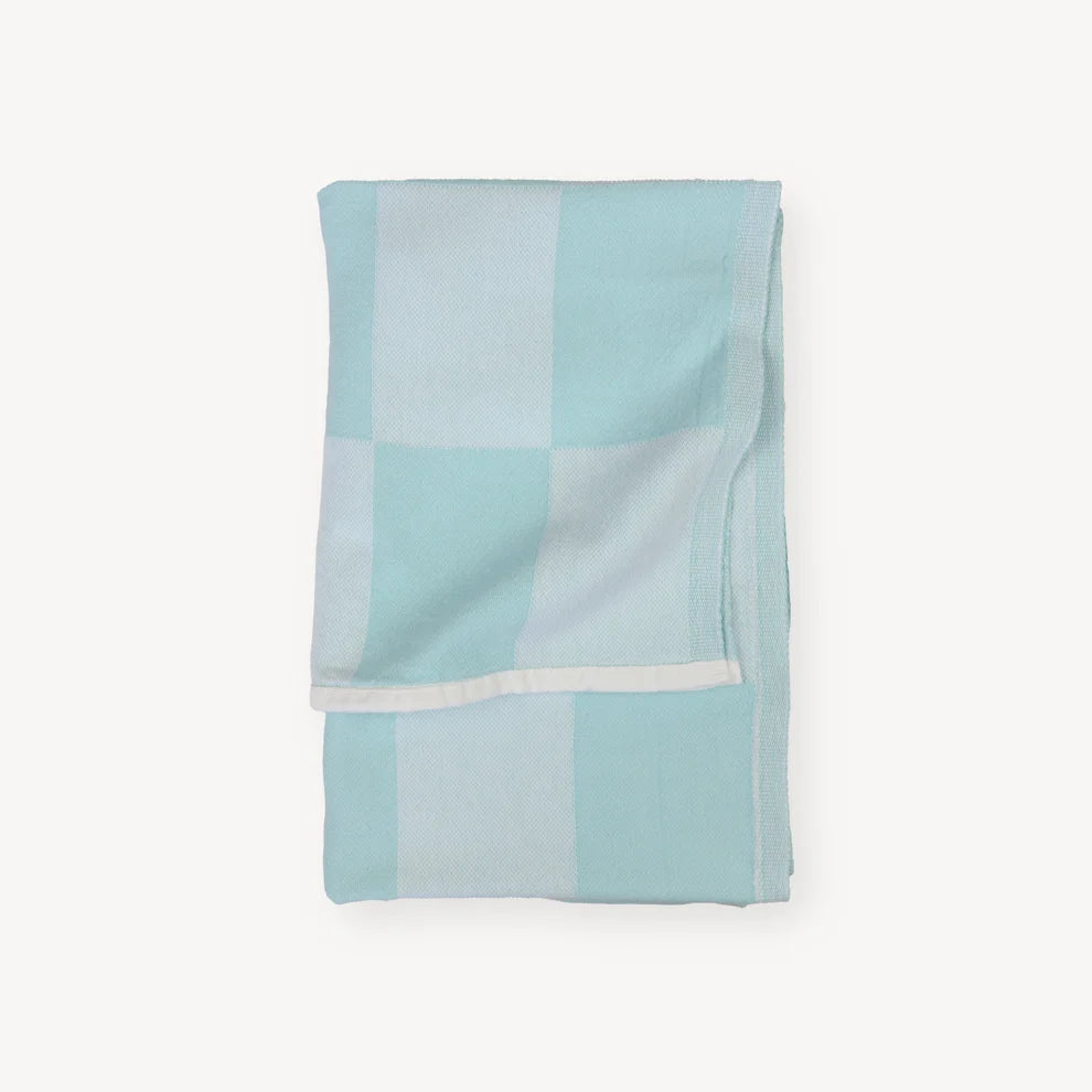 Checkerboard Towel - Mint