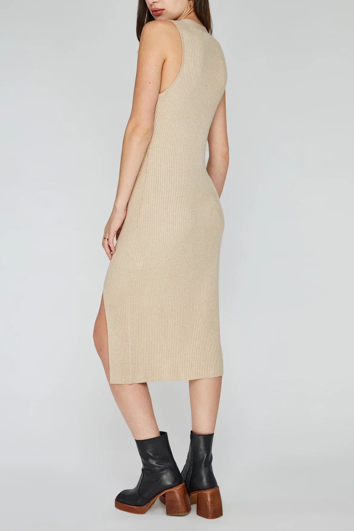 Chelsea Tank Dress - Heather Oat