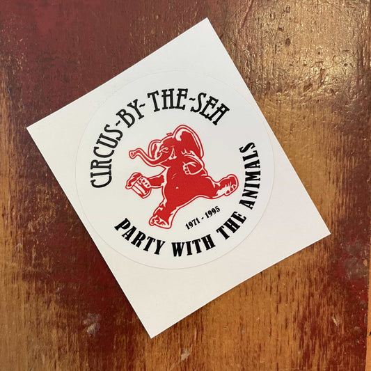 Circus By The Sea Sticker
