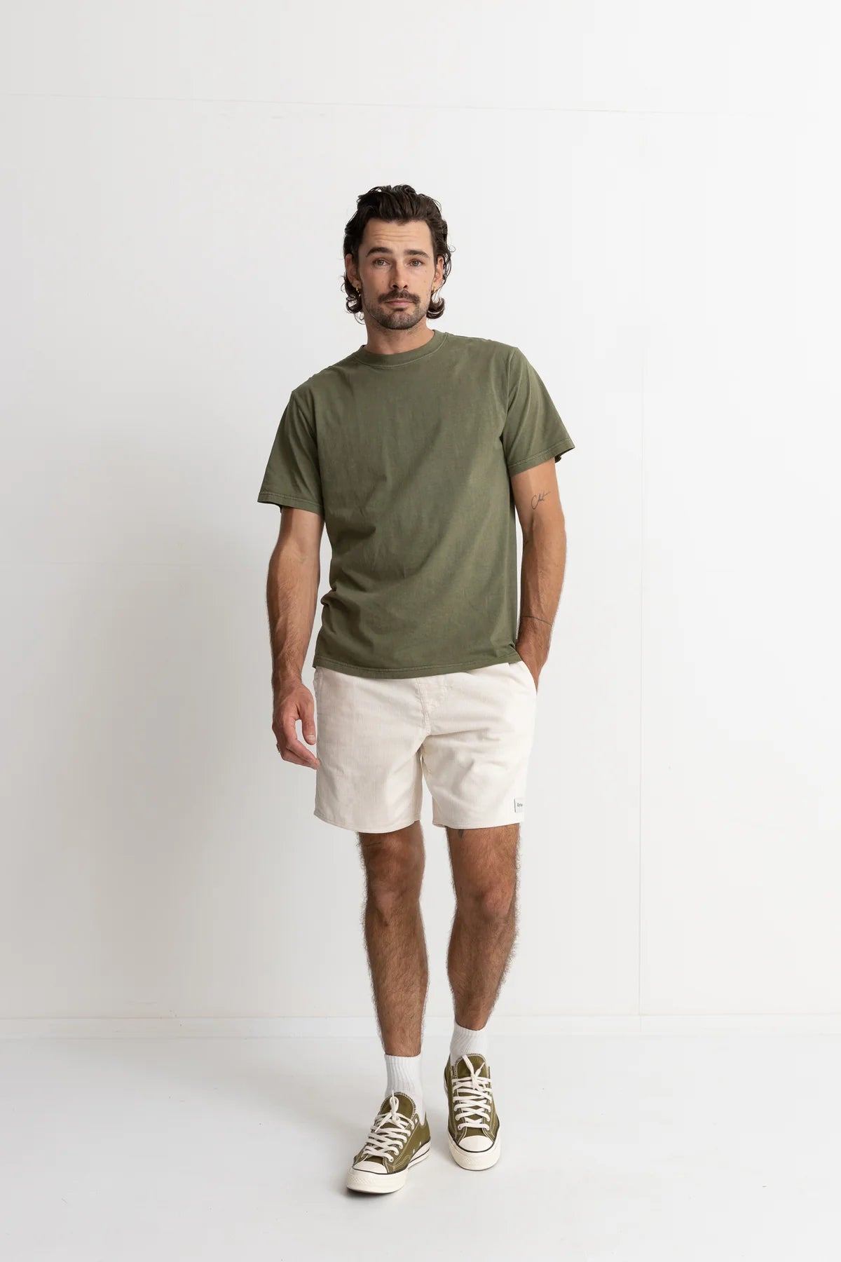 Classic Vintage Tee - Olive