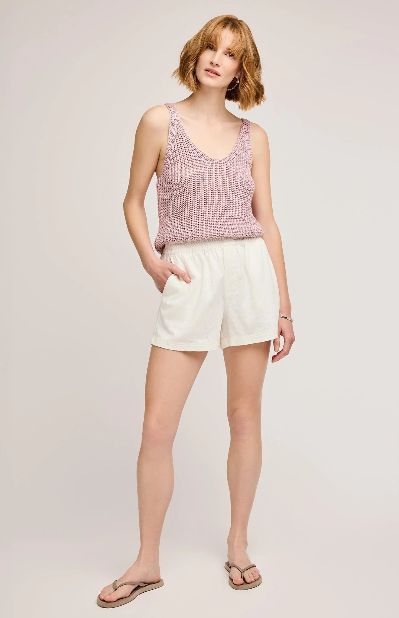 Cleo Shorts - White
