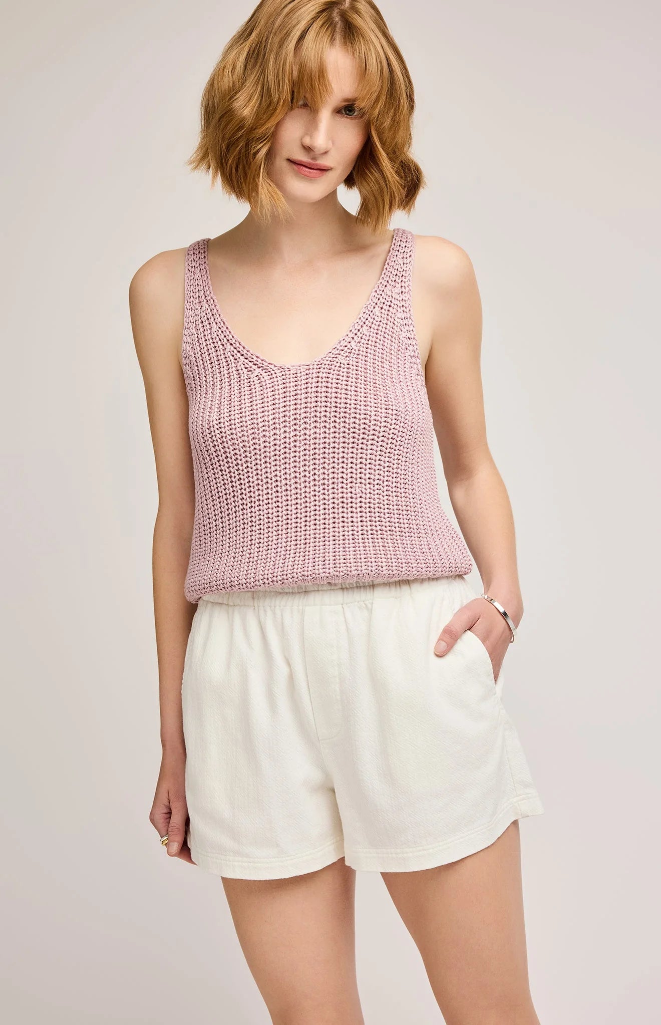 Cleo Shorts - White