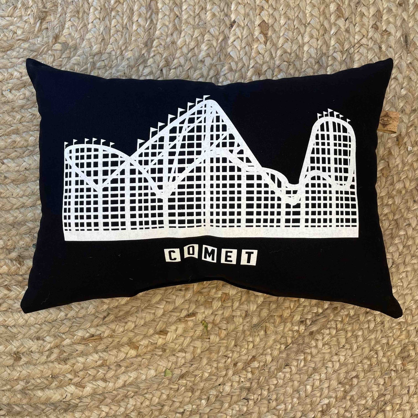 The Comet Rollercoaster Pillow