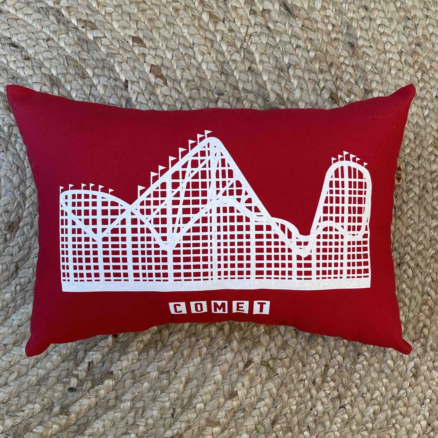 The Comet Rollercoaster Pillow