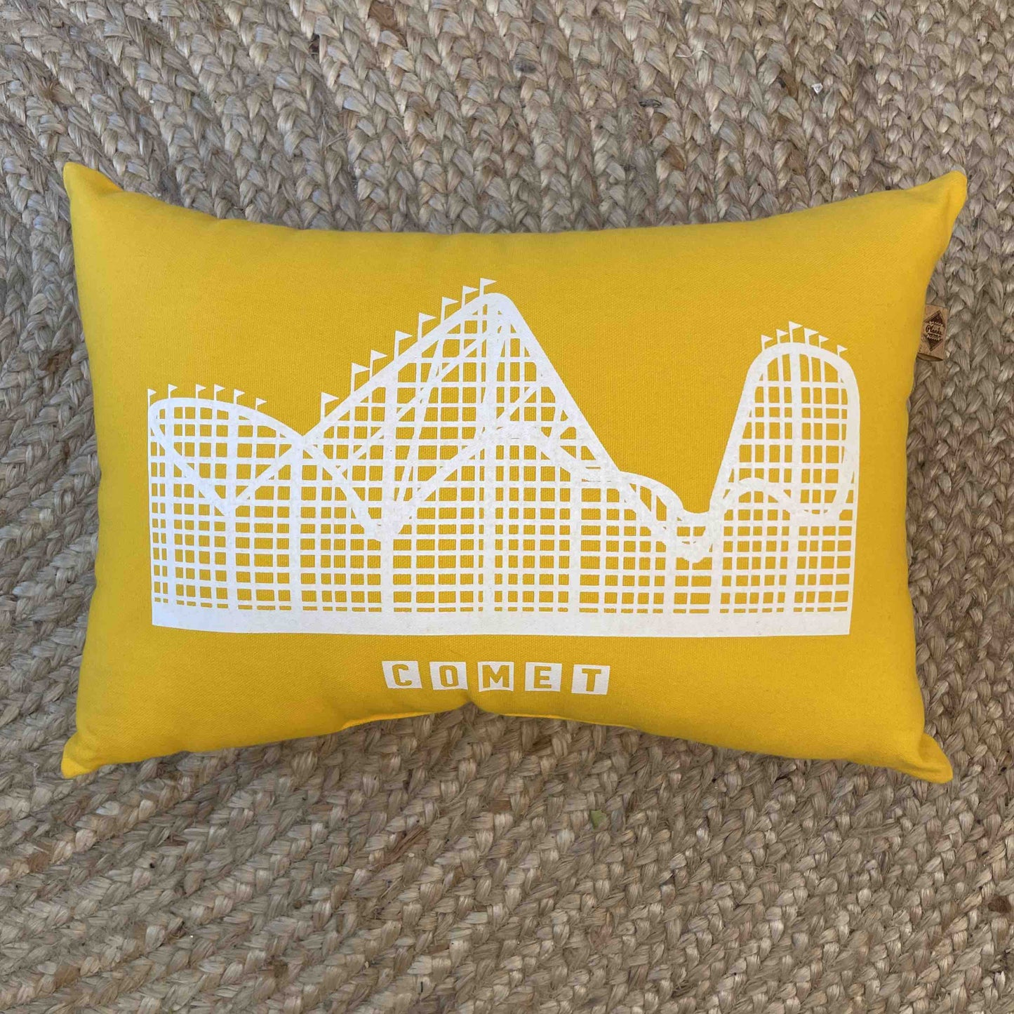 The Comet Rollercoaster Pillow