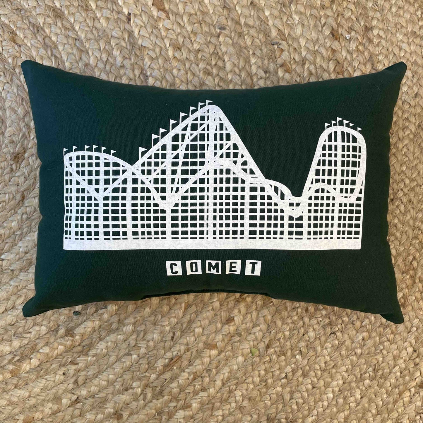 The Comet Rollercoaster Pillow